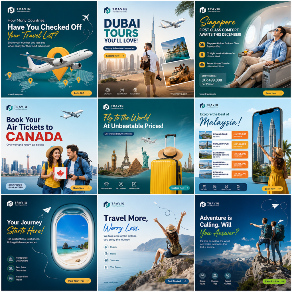 social media design by ZRIVAX — Instagram and Facebook post design examples